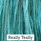 Really Teally 6-Strand Embroidery Floss from Classic Colorworks
