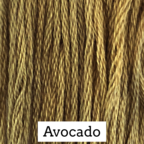 Avocado 6-Strand Embroidery Floss from Classic Colorworks