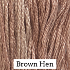Brown Hen 6-Strand Embroidery Floss from Classic Colorworks