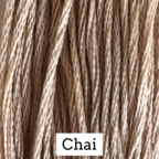 Chai 6-Strand Embroidery Floss from Classic Colorworks