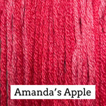 Amanda's Apple Belle Soie 12-Strand Silk Embroidery Floss from Classic Colorworks