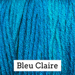 Bleu Claire Belle Soie 12-Strand Silk Embroidery Floss from Classic Colorworks