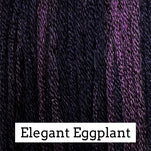 Elegant Eggplant Belle Soie 12-Strand Silk Embroidery Floss from Classic Colorworks