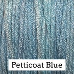 Petticoat Blue Belle Soie 12-Strand Silk Embroidery Floss from Classic Colorworks