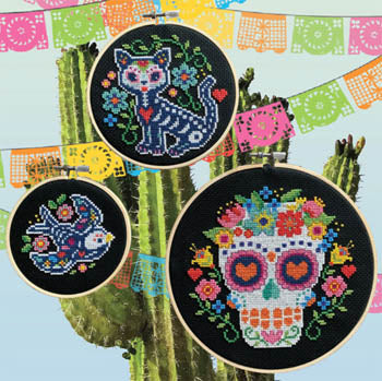 Day of the Dead Trio by Tiny Modernist
