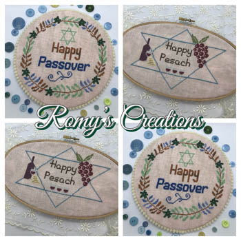 Happy Passover & Happy Pesach by Romy's Creations