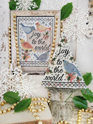 Fourth Day of Christmas Sampler & Tree by Hello from Liz Mathews