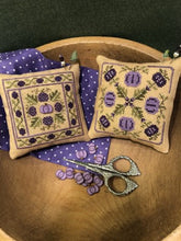Load image into Gallery viewer, Purple Pumpkin Pin Keeps by ScissorTail Designs
