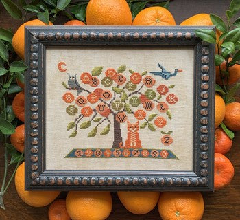 Orange Tree Sampler by Carriage House Samplings