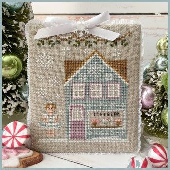 Nutcracker Village 5: Snow Queen's Ice Cream Parlor by Country Cottage Needleworks