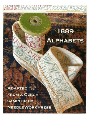 1889 Alphabets by NeedleWorkPress