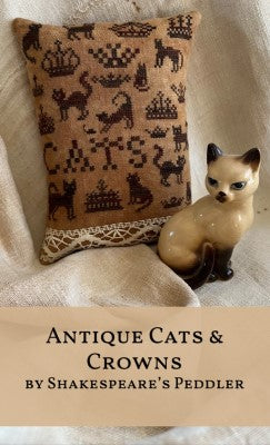 Antique Cats & Crowns by Shakespeare's Peddler