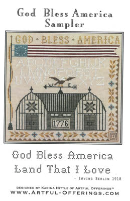 God Bless America Sampler by Artful Offerings