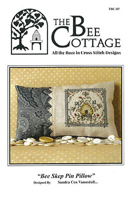 Bee Skep Pin Pillow by The Bee Cottage