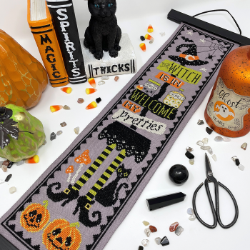 Spooky Halloween Bell Pull by Tiny Modernist