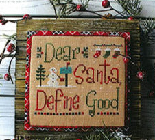 Dear Santa Define Good by New York Dreamer