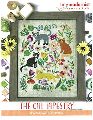 The Cat Tapestry by Tiny Modernist