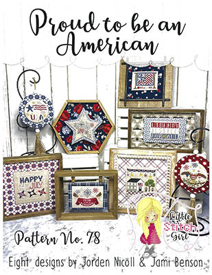Proud to be an American by Little Stitch Girl
