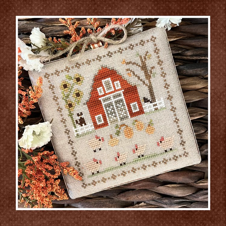 Fall on the Farm 8: This Little Piggy by Little House Needleworks