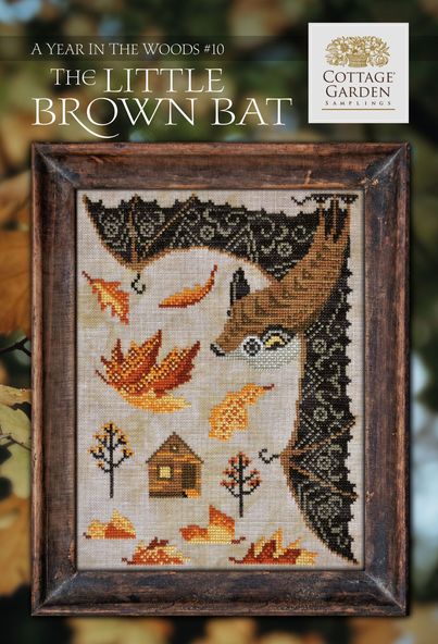 The Little Brown Bat by Cottage Garden Samplings