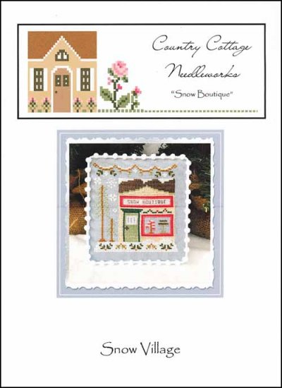 Snow Village 7: Snow Boutique by Country Cottage Needleworks