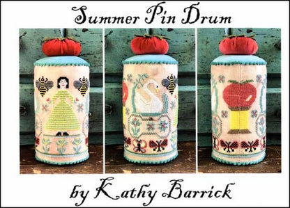 Summer Pin Drum by Kathy Barrick