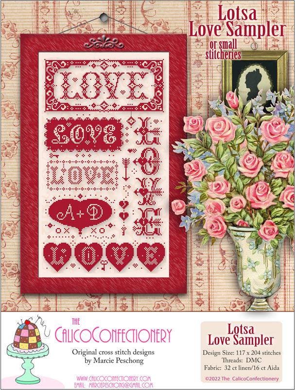 Lotsa Love Sampler by Calico Confectionery