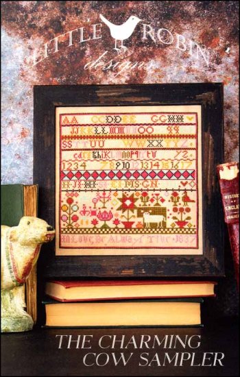 The Charming Cow Sampler by Little Robin Designs