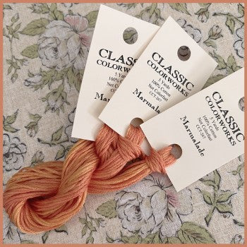 Marmalade 6-Strand Embroidery Floss from Classic Colorworks