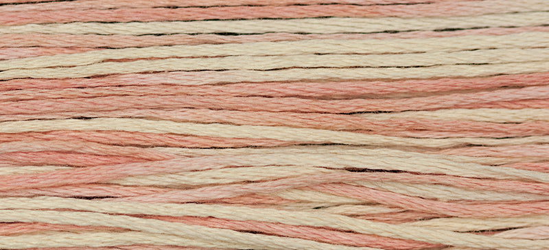 Meredith's Pink 6-Strand Embroidery Floss from Weeks Dye Works