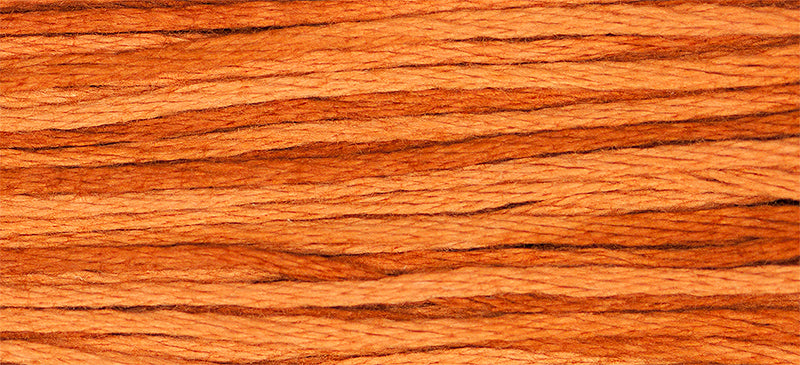 Sweet Potato 6-Strand Embroidery Floss from Weeks Dye Works