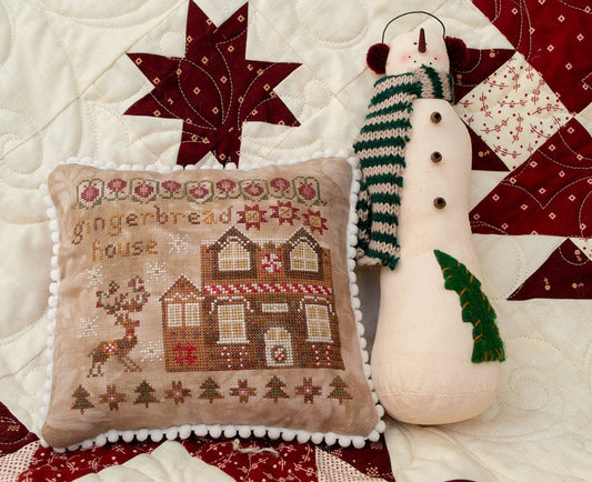 Gingerbread House from Pansy Patch Quilts and Stitchery
