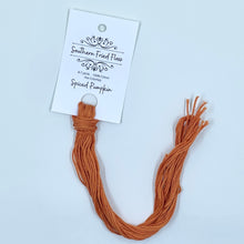 Load image into Gallery viewer, Spiced Pumpkin 6-Strand Embroidery Floss from Southern Fried Floss
