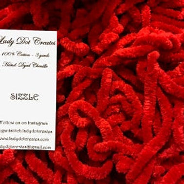 Sizzle Cotton Chenille from Lady Dot Creates