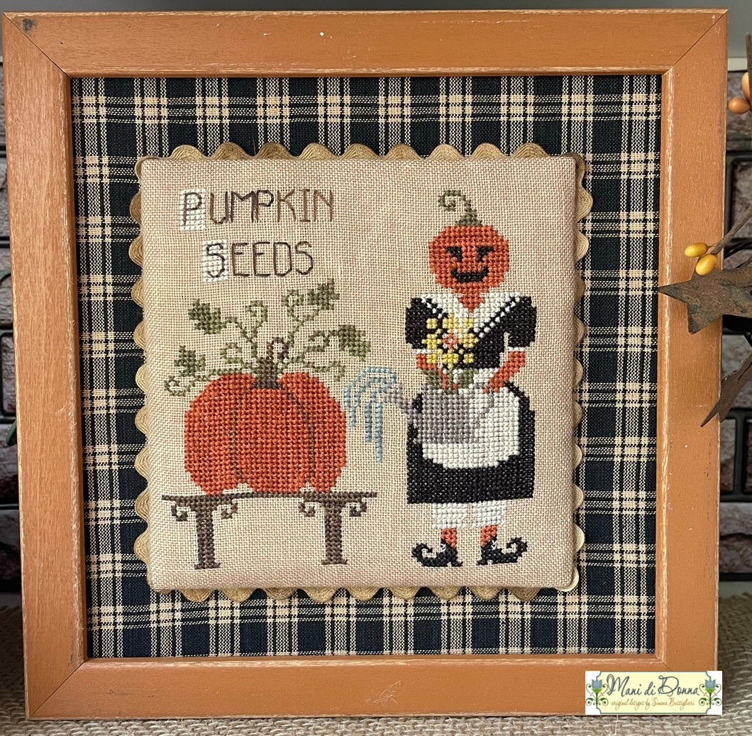 The Seeds of Lady Pumpkin by Mani di Donna