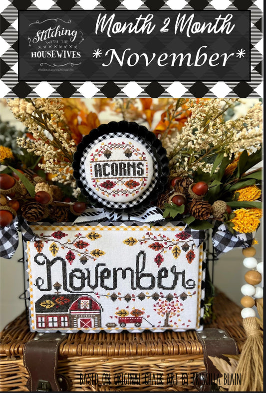 Month 2 Month November by Stitching With The Housewives
