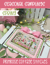Load image into Gallery viewer, Seasonal Samplings: Spring by Primrose Cottage Stiches
