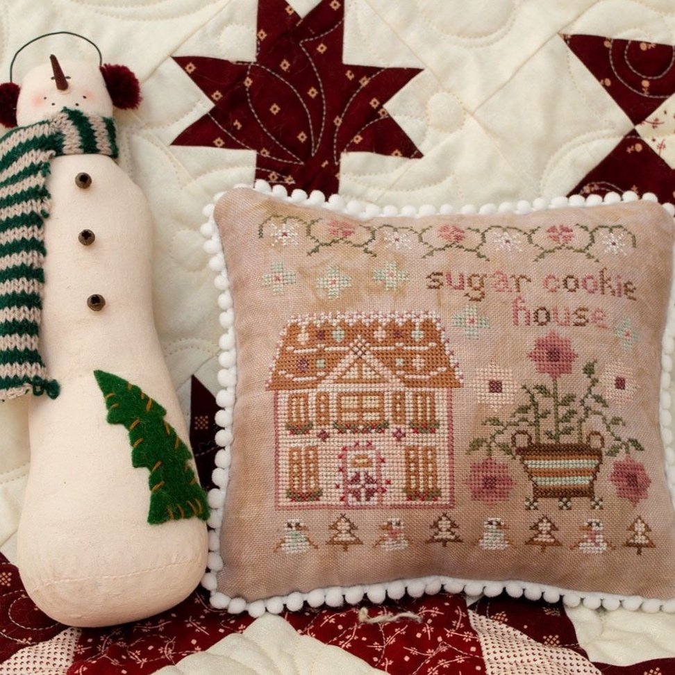 Sugar Cookie House from Pansy Patch Quilts and Stitchery