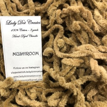 Mushroom Cotton Chenille from Lady Dot Creates