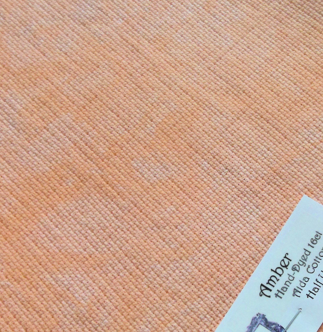 Amber 28 Count Linen Fat Quarter from Fiber on a Whim