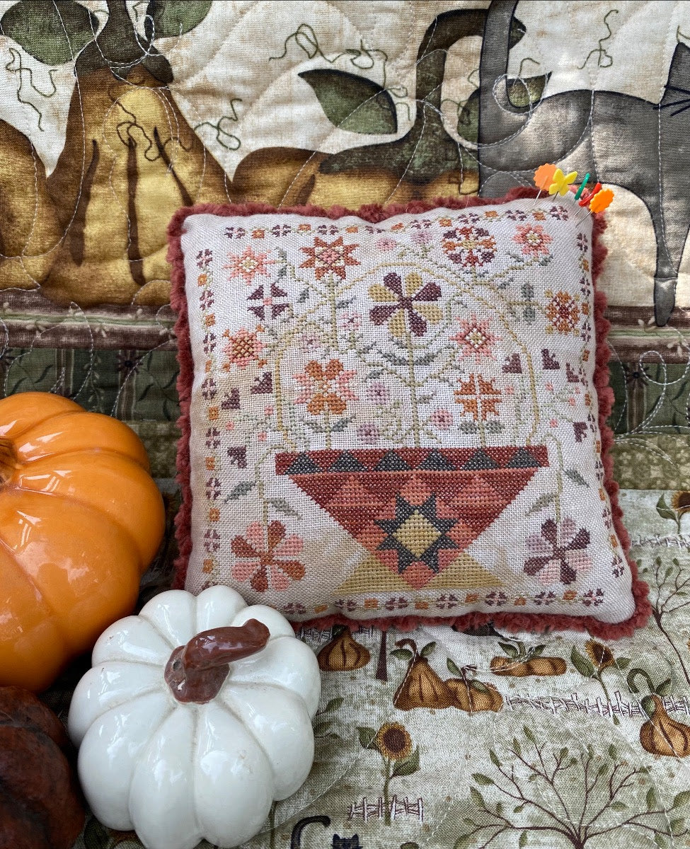 Betsy's Autumn Basket by Pansy Patch Quilts and Stitchery