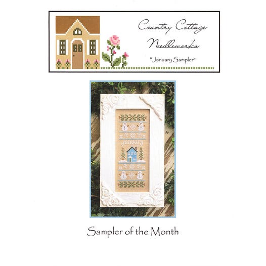 January Sampler by Country Cottage Needleworks
