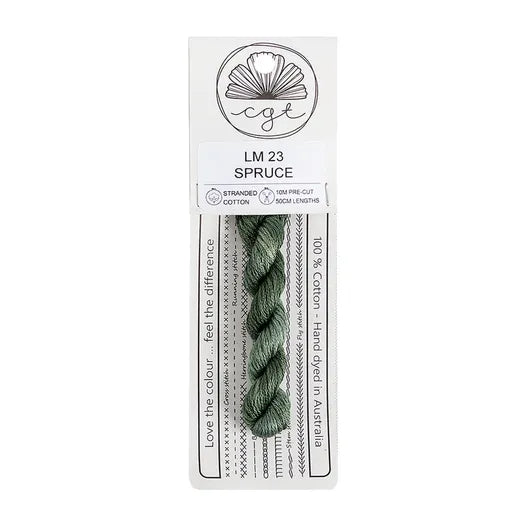 Spruce 6-Strand Embroidery Floss from Cottage Garden Threads