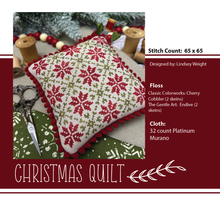 Load image into Gallery viewer, Christmas Quilt by Primrose Cottage Stiches
