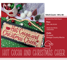 Load image into Gallery viewer, Cocoa Cheer and Christmas Cheer by Primrose Cottage Stiches
