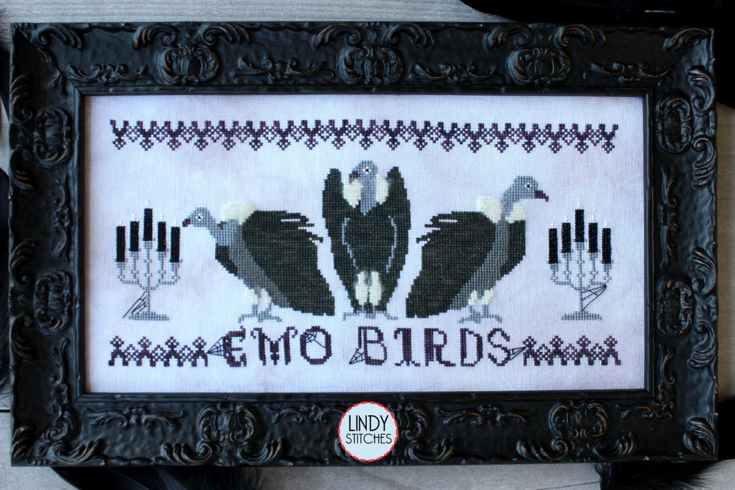 Emo Birds by Lindy Stitches