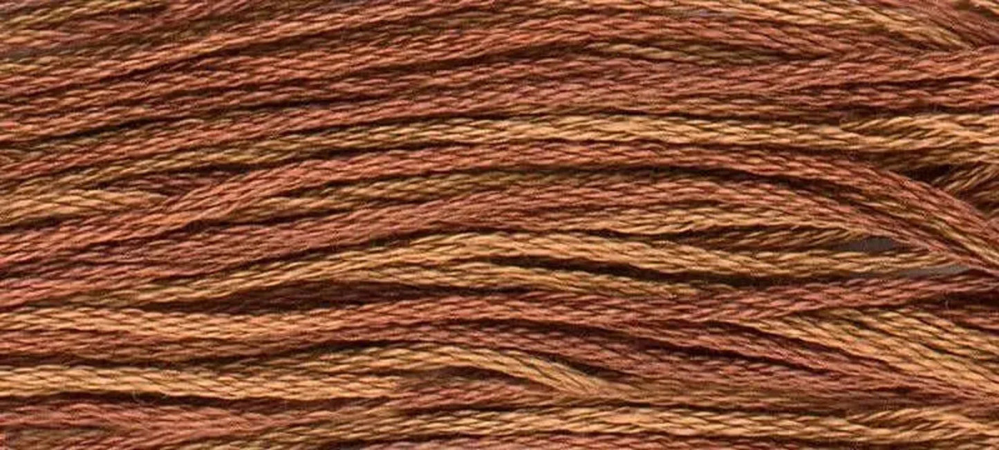 Cinnamon Twist 6-Strand Embroidery Floss from Weeks Dye Works