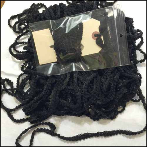 Licorice Mini Pom Poms from Lady Dot Creates