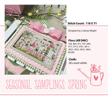 Load image into Gallery viewer, Seasonal Samplings: Spring by Primrose Cottage Stiches
