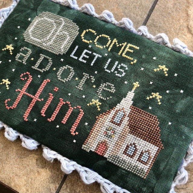 Let Us Adore Him by Sweet Wing Studio